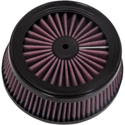 PartzBiz HD VH-23721 - Vance & Hines 23723 Black VO2 Rogue High Flow Air Filter เปลี่ยนไส้กรองอากาศ PartzBiz HD VH-23721 - Vance & Hines 23723 Black VO2 Rogue High Flow Air Filter เปลี่ยนไส้กรองอากาศ