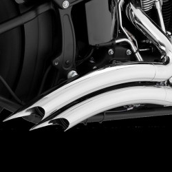 PartzBiz HD VH-26369 - Vance & Hines 26369 49 State Chrome Big Radius Exhaust for Harley Softail 00-17 | 26369 PartzBiz HD VH-26369 - Vance & Hines 26369 49 State Chrome Big Radius Exhaust for Harley Softail 00-17 | 26369