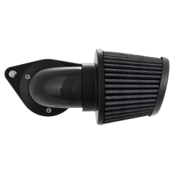 PartzBiz HD VH-40055 - Vance & Hines 40055 Weaved Carbon VO2 Falcon Air Cleaner Harley Sportster 91-22 | 40055