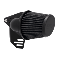 PartzBiz HD VH-41061 - Vance & Hines 41061 Matte Black VO2 Falcon Air Cleaner Harley Milwaukee 8 M8 | 41061