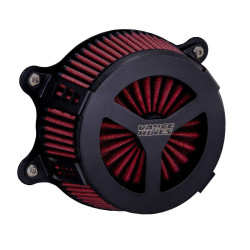 PartzBiz HD VH-41452 - Vance & Hines 41452 Black VO2 Radiant III Air Cleaner Harley Milwaukee 8 M8 FX FLH | 41452