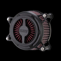 PartzBiz HD VH-42349 - Vance & Hines 42349 Black VO2 Blade Billet Air Intake Harley XL Sportster 91-22 | 42349