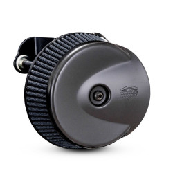 PartzBiz HD VH-42383 - Vance & Hines 42383 Black VO2 Stingray Air Intake Cleaner Harley XL Sportster 91-22 | 42383