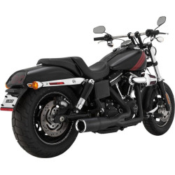 PartzBiz HD VH-46541 - Vance & Hines Black Hi-Output Short 2 into 1 Exhaust for 06-16 Harley Dyna | 46541 PartzBiz HD VH-46541 - Vance & Hines Black Hi-Output Short 2 into 1 Exhaust for 06-16 Harley Dyna | 46541