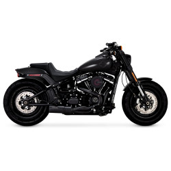 PartzBiz HD VH-47331 - Vance & Hines ท่อฟูล Hi-Output 2-in-1 สีดำ Harley Softail M8 18-Up