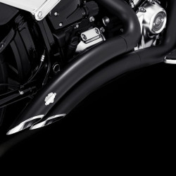 PartzBiz HD VH-46375 - Vance & Hines 49 State Black Big Radius Exhaust for Harley M8 Softail FXBR FLFB | 46375 PartzBiz HD VH-46375 - Vance & Hines 49 State Black Big Radius Exhaust for Harley M8 Softail FXBR FLFB | 46375