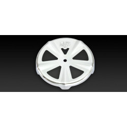 PartzBiz HD VH-71017 - Vance & Hines Chrome 'Skullcap Crown' Air Cleaner Cover for Harley | 71017 PartzBiz HD VH-71017 - Vance & Hines Chrome 'Skullcap Crown' Air Cleaner Cover for Harley | 71017