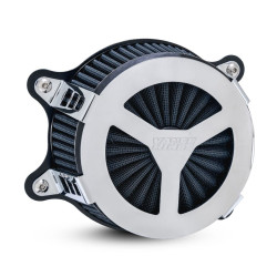 PartzBiz HD VH-71456 - Vance & Hines 71456 Chrome VO2 Radiant III เครื่องฟอกอากาศ Harley Big Twin Cam 00-17 | 71456 PartzBiz HD VH-71456 - Vance & Hines 71456 Chrome VO2 Radiant III เครื่องฟอกอากาศ Harley Big Twin Cam 00-17 | 71456