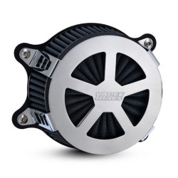 PartzBiz HD VH-71462 - Vance & Hines 71462 Chrome VO2 Radiant V เครื่องฟอกอากาศ Harley Milwaukee 8 M8 FX FLH | 71462 PartzBiz HD VH-71462 - Vance & Hines 71462 Chrome VO2 Radiant V เครื่องฟอกอากาศ Harley Milwaukee 8 M8 FX FLH | 71462