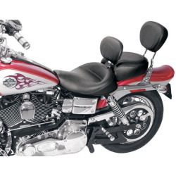 PartzBiz HD MD79358 - Mustang 79358 Vintage Wide Solo Seat w/ Removable Driver Backrest 06-17 Harley FX 489160 0803-0312 08030312 PartzBiz HD MD79358 - Mustang 79358 Vintage Wide Solo Seat w/ Removable Driver Backrest 06-17 Harley FX 489160 0803-0312 08030312