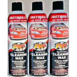 PartzBiz HD FW1x3 - Waterless Wash & Wax Fastwax FW1 Spray Can Removes Cleans Tar Dirt Bugs 3 Pack - FW1 PartzBiz HD FW1x3 - Waterless Wash & Wax Fastwax FW1 Spray Can Removes Cleans Tar Dirt Bugs 3 Pack - FW1