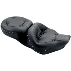 PartzBiz HD MD75466 - Mustang Regal Style Black Studded One Piece Ultra Touring Seat 97-07 FLHR FLHX | 75466 PartzBiz HD MD75466 - Mustang Regal Style Black Studded One Piece Ultra Touring Seat 97-07 FLHR FLHX | 75466