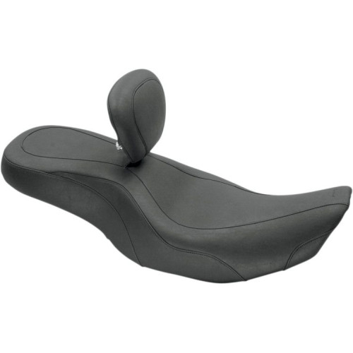 PartzBiz HD: 4400511-Mustang Wide Tripper Seat w/ Driver Backrest for Harley FLHX FLHR 97-07 | 79499 PartzBiz HD: 4400511-Mustang Wide Tripper Seat w/ Driver Backrest for Harley FLHX FLHR 97-07 | 79499