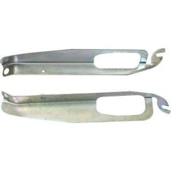 PartzBiz HD WP820-52353 - WPS Heavy Duty ลำโพงภายใน Fairing สนับสนุนวงเล็บ Harley FLH/T Batwing 58938-96B & 58939-96B
