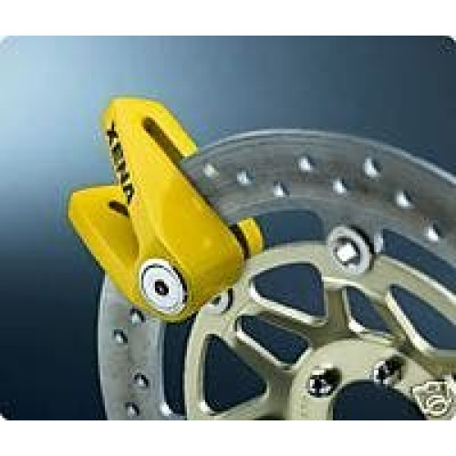 PartzBiz HD: 4400354-Xena Yellow Motorcycle Disc Lock XE2 14MM Pin 43MM Throat | PartzBiz HD: 4400354-Xena Yellow Motorcycle Disc Lock XE2 14MM Pin 43MM Throat |