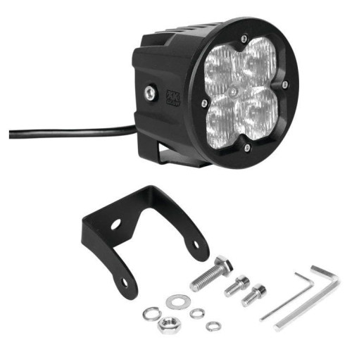 PartzBiz HD: 4400324-XK Glow 1pc C3 Cube Light With RGB Accent Lighting Kit Driving Beam Fog Mount PartzBiz HD: 4400324-XK Glow 1pc C3 Cube Light With RGB Accent Lighting Kit Driving Beam Fog Mount