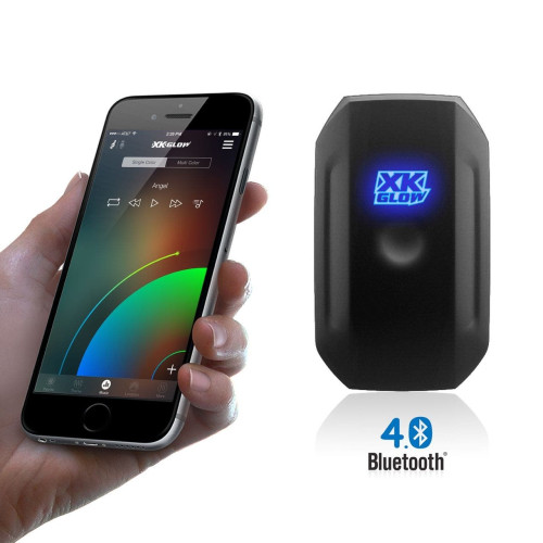 PartzBiz HD: 4400308-XK Glow สมาร์ทโฟนบลูทูธ XkChrome App Controller สำหรับไฟ LED RGB 12V PartzBiz HD: 4400308-XK Glow สมาร์ทโฟนบลูทูธ XkChrome App Controller สำหรับไฟ LED RGB 12V