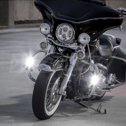 PartzBiz HD XK-XK034014-W - ไฟแถบทางหลวง LED XK Glow สำหรับรถจักรยานยนต์พร้อมไฟ DRL สีขาวและไฟเลี้ยวสีเหลืองอำพัน PartzBiz HD XK-XK034014-W - ไฟแถบทางหลวง LED XK Glow สำหรับรถจักรยานยนต์พร้อมไฟ DRL สีขาวและไฟเลี้ยวสีเหลืองอำพัน