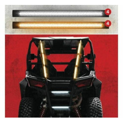 PartzBiz HD XK-XK052002-8WA - XK Glow Plug-And-Play Emergency Strobe Light Series สีขาว/สีเหลืองอำพัน 8 ชิ้น XK052002-8WA PartzBiz HD XK-XK052002-8WA - XK Glow Plug-And-Play Emergency Strobe Light Series สีขาว/สีเหลืองอำพัน 8 ชิ้น XK052002-8WA