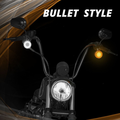 PartzBiz HD: 4400265-XK เรืองแสงควันสีขาว/Amber LED ไฟเลี้ยวชุดเลนส์ Harley Bullet 1157 481970 XK1157B-WA-S davidson RGB CUSTOM Auto Show รถบรรทุกรถอัพเกรด PartzBiz HD: 4400265-XK เรืองแสงควันสีขาว/Amber LED ไฟเลี้ยวชุดเลนส์ Harley Bullet 1157 481970 XK1157B-WA-S davidson RGB CUSTOM Auto Show รถบรรทุกรถอัพเกรด