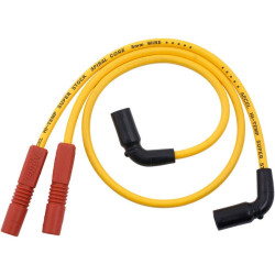 PartzBiz HD 171111Y - Accel 8mm Yellow Spark Plug Wire Set for Harley Touring FLHT/FLHX/FLTR 09-15 | 171111-Y PartzBiz HD 171111Y - Accel 8mm Yellow Spark Plug Wire Set for Harley Touring FLHT/FLHX/FLTR 09-15 | 171111-Y