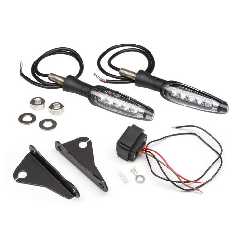 PartzBiz HD: 4400214-Yoshimura 072BGLTSR ชุดสัญญาณไฟเลี้ยว LED สีเหลืองอำพันด้านหลัง Universal 12V 2040-2201 20402201 PartzBiz HD: 4400214-Yoshimura 072BGLTSR ชุดสัญญาณไฟเลี้ยว LED สีเหลืองอำพันด้านหลัง Universal 12V 2040-2201 20402201