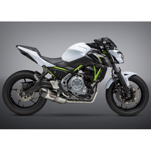 PartzBiz HD: 4400232-Yoshimura 14651AM520 Stainless Full Exhaust System 17-19 Kawasaki Z650 1820-1757 18201757 202124 PartzBiz HD: 4400232-Yoshimura 14651AM520 Stainless Full Exhaust System 17-19 Kawasaki Z650 1820-1757 18201757 202124