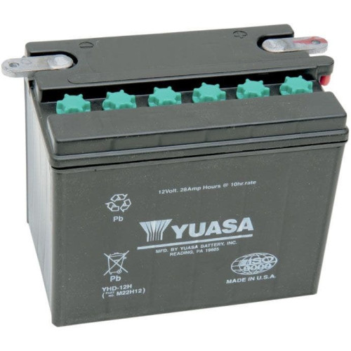 PartzBiz HD: 4400182-ยัวซ่าแบตเตอรี่ธรรมดา 12V 29Ah YHD-12 YUAM22H12TWN ตัวแทน OE 63783-00 66007-83 PartzBiz HD: 4400182-ยัวซ่าแบตเตอรี่ธรรมดา 12V 29Ah YHD-12 YUAM22H12TWN ตัวแทน OE 63783-00 66007-83