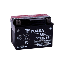 PartzBiz HD DSYTX4LBS - Yuasa YTX4L-BS ประสิทธิภาพสูง AGM ไม่ต้องบำรุงรักษาแบตเตอรี่รถจักรยานยนต์ ATV YUAM62X4B harley honda john Deere kawasaki polaris Victory Yamaha อัพเกรดทดแทน PartzBiz HD DSYTX4LBS - Yuasa YTX4L-BS ประสิทธิภาพสูง AGM ไม่ต้องบำรุงรักษาแบตเตอรี่รถจักรยานยนต์ ATV YUAM62X4B harley honda john Deere kawasaki polaris Victory Yamaha อัพเกรดทดแทน