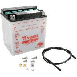 PartzBiz HD DSYB30LB - Yuasa Yumicron Battery 12V 30Ah YB30L-B YUAM22H30 Rep OE 63805-80 66010-97A PartzBiz HD DSYB30LB - Yuasa Yumicron Battery 12V 30Ah YB30L-B YUAM22H30 Rep OE 63805-80 66010-97A