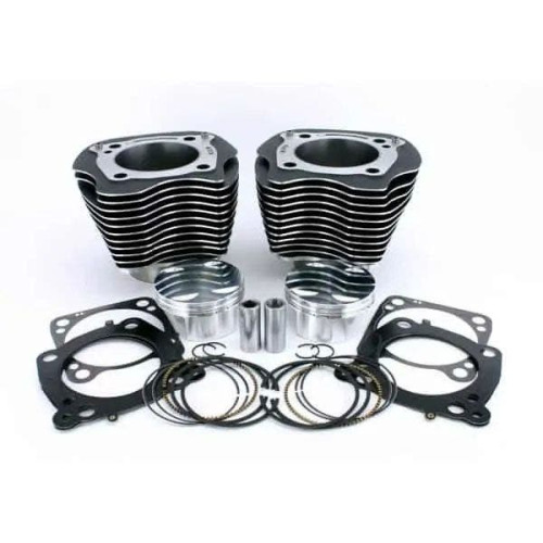 PartzBiz HD: 4400087-ซิป Big Bore Cyl ชุด Domed ลูกสูบ + 12cc 107 ถึง 117 Harley Milwaukee 8 17-Up PartzBiz HD: 4400087-ซิป Big Bore Cyl ชุด Domed ลูกสูบ + 12cc 107 ถึง 117 Harley Milwaukee 8 17-Up