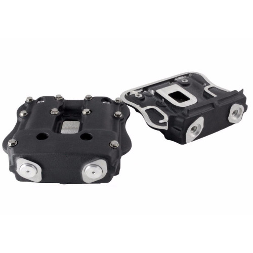 PartzBiz HD: 3451060-EMD XR Trackster Black Cut Engine Rocker Box กล่องครอบคู่ Harley Sportster PartzBiz HD: 3451060-EMD XR Trackster Black Cut Engine Rocker Box กล่องครอบคู่ Harley Sportster