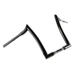 PartzBiz HD hb1805014b - Factory 47 Classic 47 Ape Hanger แฮนด์บาร์ 14‚” 1-1/4‚” Harley Softail Dyna สีดำ