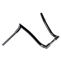 PartzBiz HD hb1905016b - Factory 47 Nomad Ape Hanger แฮนด์บาร์ 1.5 16‚” Harley Softail สีดำเงา