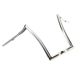 PartzBiz HD hb1825016c - Factory 47 แฮนด์บาร์ Signature Ape Hanger 16‚” 1-1/4‚” Chrome Harley FLTR 15-22