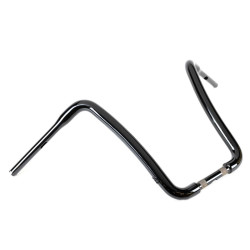 PartzBiz HD hb3005016b - Factory 47 แฮนด์ Vicla Ape Hanger 16‚” 1-1/2‚” Harley Softail FLHR สีดำ