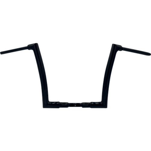 PartzBiz HD: 3490578-Fat Baggers 12” EZ Install Flat Top Handlebar Ape Black Harley Road Glide 2021+