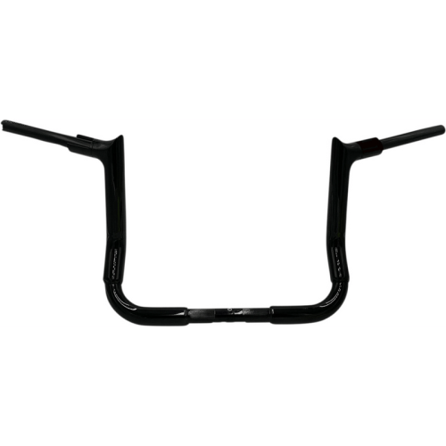PartzBiz HD: 3490537-Fat Baggers 12” EZ Install Pointed Handlebar Ape Black Harley Touring 99-13 21+