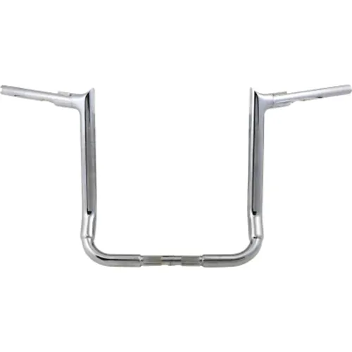 PartzBiz HD: 3472711-Fat Baggers 16” 1 1/2” Chrome EZ Pointed 2 Piece Handlebars Harley Touring 14-20 PartzBiz HD: 3472711-Fat Baggers 16” 1 1/2” Chrome EZ Pointed 2 Piece Handlebars Harley Touring 14-20