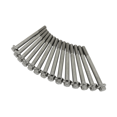 PartzBiz HD: 3487072-Feuling 12 Point Case Bolt Dress Up Kit SAE Steel Harley Softail 2018+ M8 PartzBiz HD: 3487072-Feuling 12 Point Case Bolt Dress Up Kit SAE Steel Harley Softail 2018+ M8
