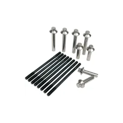 PartzBiz HD 3000 - Feuling 12 จุดกระบอกสตั๊ดหัว Bolt Kit Chrome Black Harley Twin Cam 99-17 PartzBiz HD 3000 - Feuling 12 จุดกระบอกสตั๊ดหัว Bolt Kit Chrome Black Harley Twin Cam 99-17
