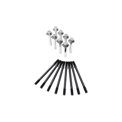 PartzBiz HD 3024 - Feuling 12Point กระบอกสตั๊ดหัว Bolt Kit Chrome Black Harley M-Eight 17-21 M8 PartzBiz HD 3024 - Feuling 12Point กระบอกสตั๊ดหัว Bolt Kit Chrome Black Harley M-Eight 17-21 M8