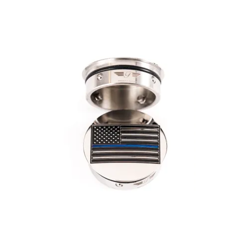 PartzBiz HD: 3485649-Figurati Swing Arm Cover Kit Pair Steel Blue Line USA Flag Harley Touring 65-23 PartzBiz HD: 3485649-Figurati Swing Arm Cover Kit Pair Steel Blue Line USA Flag Harley Touring 65-23