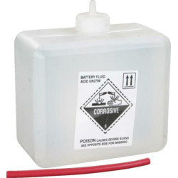 PartzBiz HD 49-3006 - WPS Fire Power Non-Sealed Battery Acid Electrolite  Pack 850cc 28.8 oz.