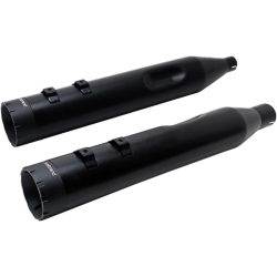 PartzBiz HD 10-1056 - Firebrand Black 4.5” Monarch Slip-On Muffler Exhaust Pipes 96-16 Harley Touring PartzBiz HD 10-1056 - Firebrand Black 4.5” Monarch Slip-On Muffler Exhaust Pipes 96-16 Harley Touring