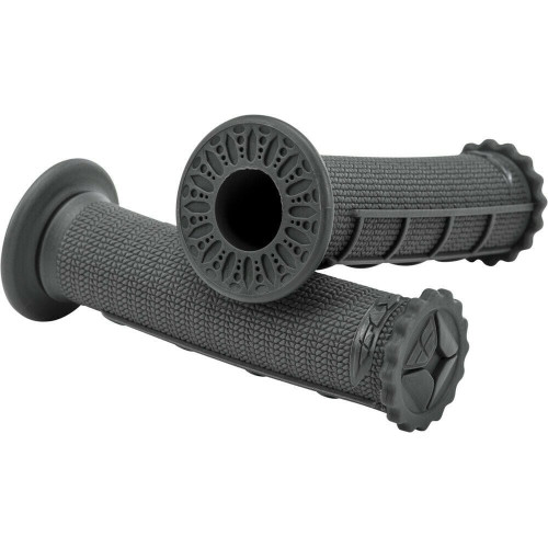 PartzBiz HD: 3451169-Fly Racing Dark Gray Half Waffle Medium Handlebar Bar Hand Grips ATV BMX PWC PartzBiz HD: 3451169-Fly Racing Dark Gray Half Waffle Medium Handlebar Bar Hand Grips ATV BMX PWC