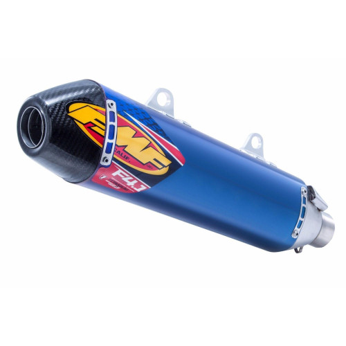 PartzBiz HD: 3477929-FMF Racing Exhaust Factory 4.1 RCT Slip-On Muffler Titanium Blue Carbon Fiber PartzBiz HD: 3477929-FMF Racing Exhaust Factory 4.1 RCT Slip-On Muffler Titanium Blue Carbon Fiber