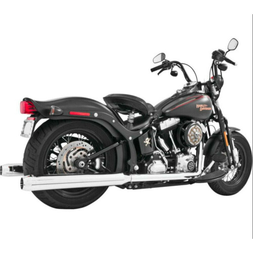 PartzBiz HD: 3465247-Freedom Performance Chrome Exhaust Mufflers Slip-Ons Softail FLST FXST FXC 07-17 PartzBiz HD: 3465247-Freedom Performance Chrome Exhaust Mufflers Slip-Ons Softail FLST FXST FXC 07-17