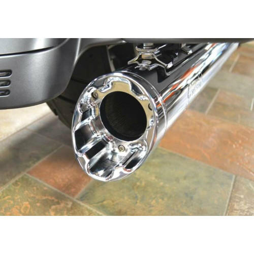 PartzBiz HD: 3490785-Fuel Moto Chrome Jackpot Hi Roller Slip On Mufflers 99-16 Harley Twin-Cam Trikes PartzBiz HD: 3490785-Fuel Moto Chrome Jackpot Hi Roller Slip On Mufflers 99-16 Harley Twin-Cam Trikes