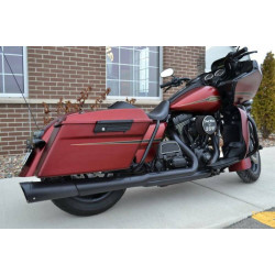 PartzBiz HD FM-20HOX-FLH-B - Fuel Moto Jackpot Cerakote Exhaust Header Pipe Black 2-1 Harley Touring 99-16 PartzBiz HD FM-20HOX-FLH-B - Fuel Moto Jackpot Cerakote Exhaust Header Pipe Black 2-1 Harley Touring 99-16